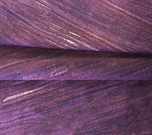 Burgundy Purple Striped Wool Blend