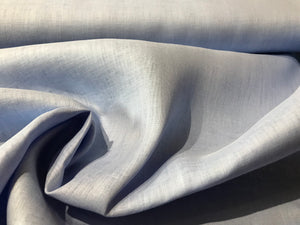 Light Periwinkle 100% Handkerchief Linen.   1/4 Metre Price