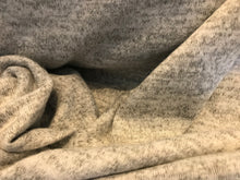 Load image into Gallery viewer, Grey Mix Super Soft Sweater Knit 2 way stretch.    1/4 Metre Price