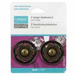 Snap Fasteners Brass - size 30mm (11⁄8″) - 2 sets. 3035092