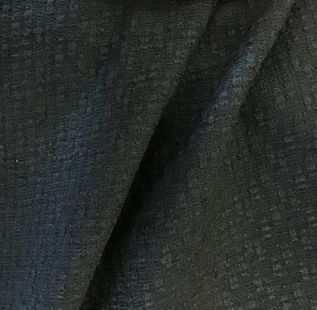 Black Tweed 100% wool