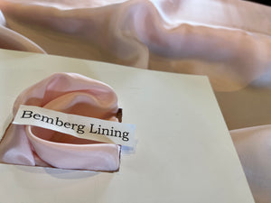 Shell Pink 100% Bemberg Lining.   1/4 Metre Price