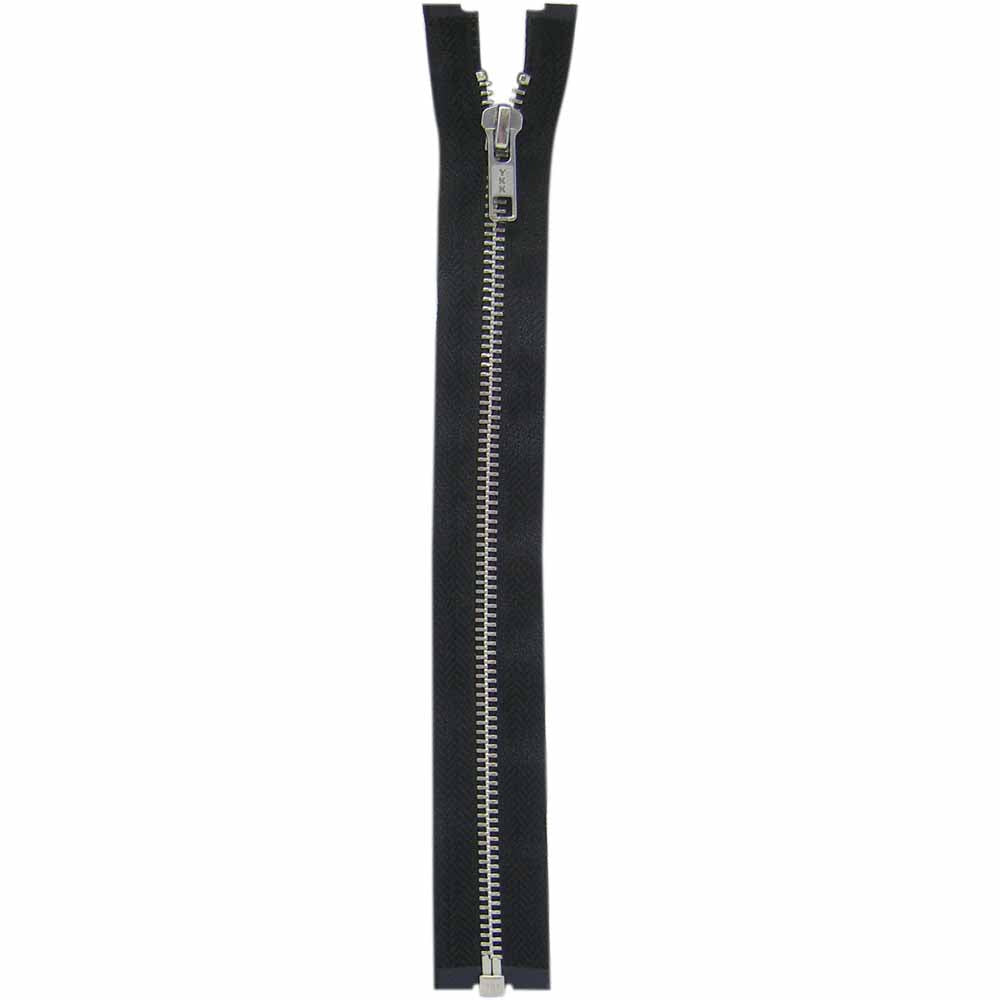 Activewear One Way Separating Zipper 60cm (24″) - Black - 1750