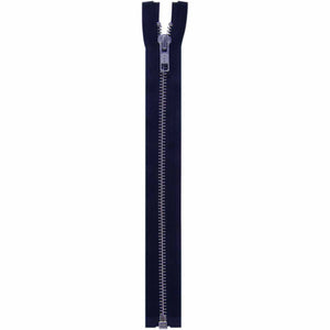Activewear One Way Separating Zipper 65cm (26″) - Navy - 1750