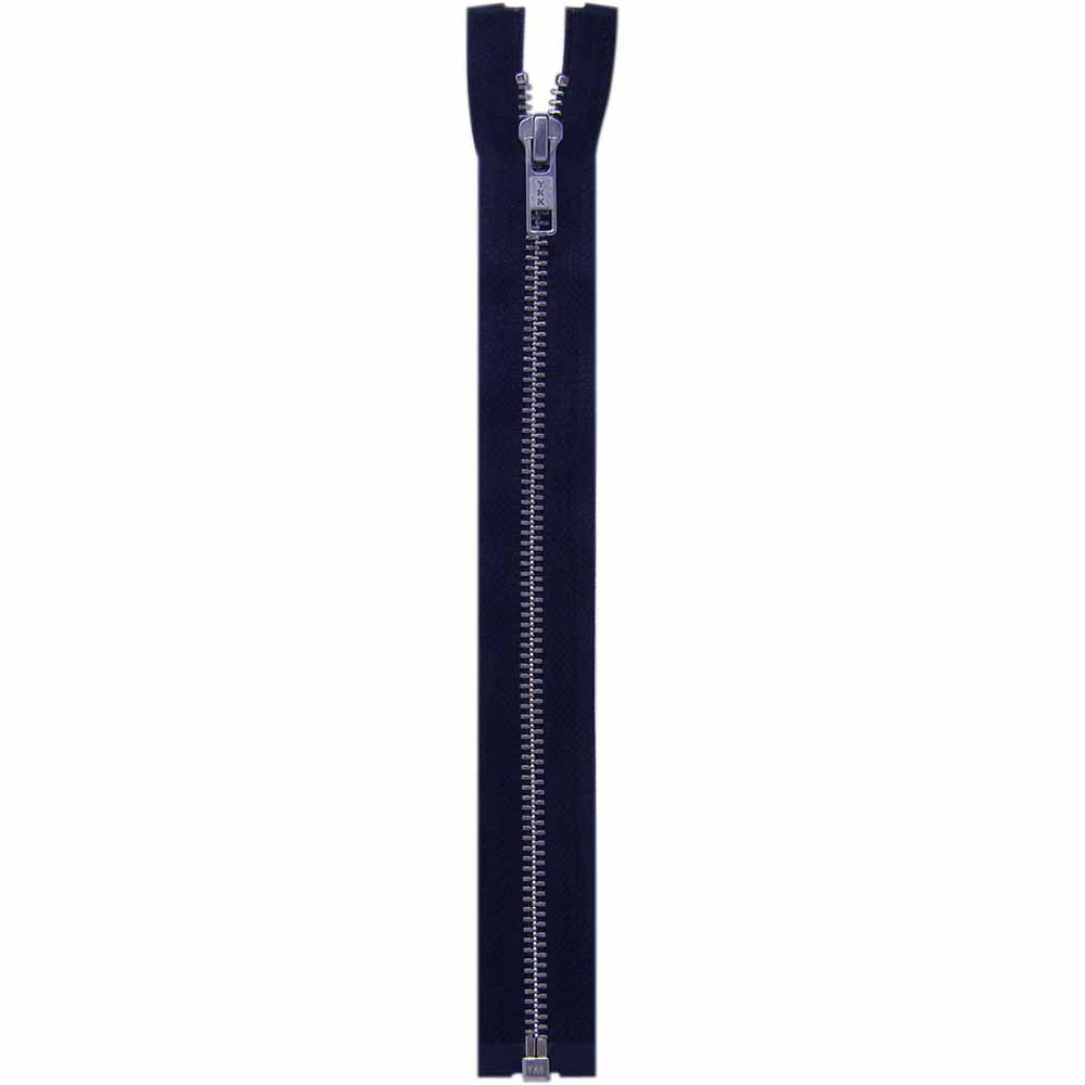 Activewear One Way Separating Zipper 65cm (26″) - Navy - 1750