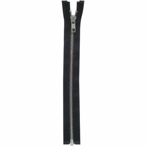 Activewear One Way Separating Zipper 70cm (28″) - Black - 1750