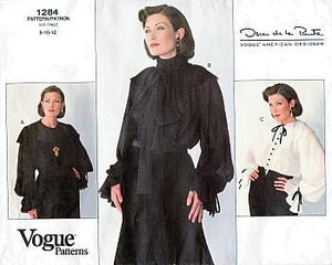 Vintage Vogue #1284 Size 14-16-18