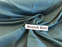 Load image into Gallery viewer, Kingfisher Teal knit 2 way stretch. 95% Cotton 5% Elastane      1/4 Metre Price