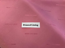 Load image into Gallery viewer, Pink Italian Designer 100% Viscose Lining.    1/4 Meter Price