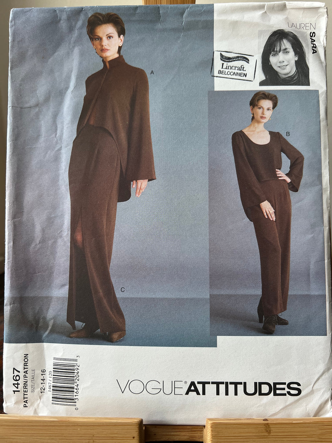 Vogue 1467 Size 12 - 16