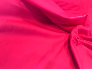 Bright Flamingo 97% Cotton 3% Spandex.   1/4 Metre Price