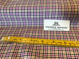 Thomas Mason 100% Cotton Shirting  1/4 Meter Price