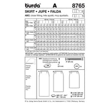 Load image into Gallery viewer, Burda 8765 Sewing Pattern Size 10 -28