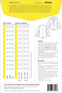 Closet Core Jasika Blazer Sewing Pattern