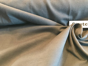 Art Deco Grey knit 2 way stretch. 95% Cotton 5% Elastane      1/4 Metre Price