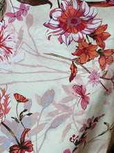 Load image into Gallery viewer, Floral 100% Silk Twill Scarf