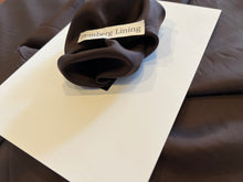 Load image into Gallery viewer, Truffle Brown 100% Bemberg Lining.    1/4 Metre Price