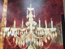 Load image into Gallery viewer, Red Chandelier #1 Print