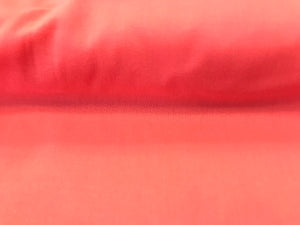 Lightweight Coral 100% Cotton Broadcloth     1/4 Meter Price