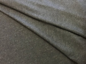 Charcoal 100% Cashmere Knit.     1/4 meter price