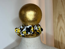 Load image into Gallery viewer, Designer Gold Chain 100% Silk Scrunchie