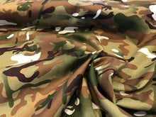 Load image into Gallery viewer, #1017 Green Camo 100% Cotton Remnant. 3x available