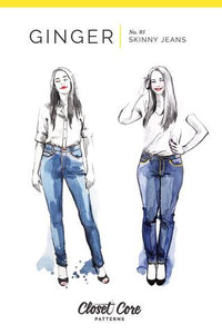 Closet Core Ginger Jeans Sewing Pattern