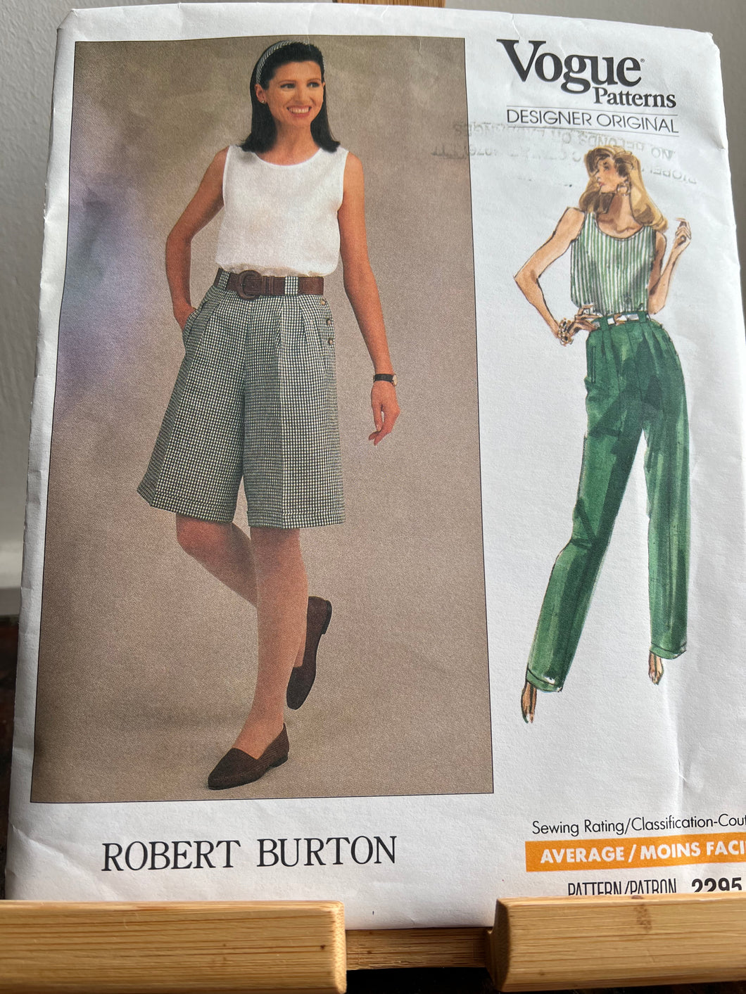 Vintage Vogue #2295 Robert Burton Size 8-10-12