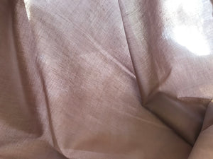 Lightweight Taupe 100% Cotton Broadcloth.    1/4 Meter Price
