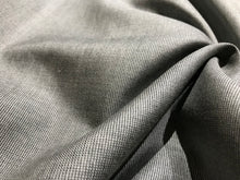 Load image into Gallery viewer, Two Tone Grey 100% Silk Suiting.  1/4 Metre Price
