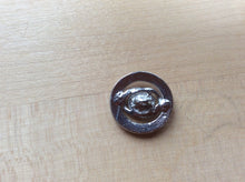 Load image into Gallery viewer, Silver Metal with Rhinestone Button.     Price per Button