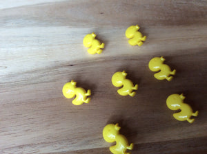 Yellow Duckie Button.    Price per buton