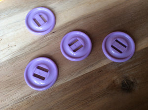 Rectangle Hole Plastic Button.    Price per button
