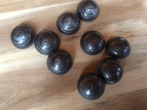Metal Look Domed Button.     Price per Button