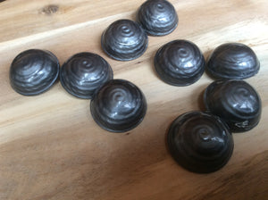 Metal Look Domed Button.     Price per Button