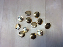 Load image into Gallery viewer, Textured Gold 3/4&quot; Button      Price per Button