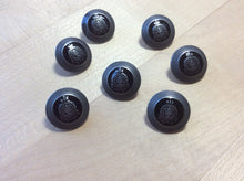 Load image into Gallery viewer, Antique Silver &amp; Black  Suiting Buttons      Price per Button
