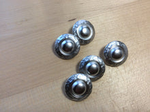 Load image into Gallery viewer, Hammered Silver Metal Button.   Price per Button