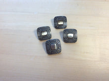 Load image into Gallery viewer, Antique Gold Square Suiting Button.   Price per Button
