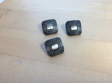 Load image into Gallery viewer, Antique Silver Square Suiting Button.   Price per Button