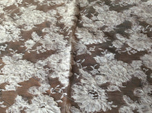 Load image into Gallery viewer, Vintage Ribbon Worked Chantilly Lace.    1/4 Metre Price