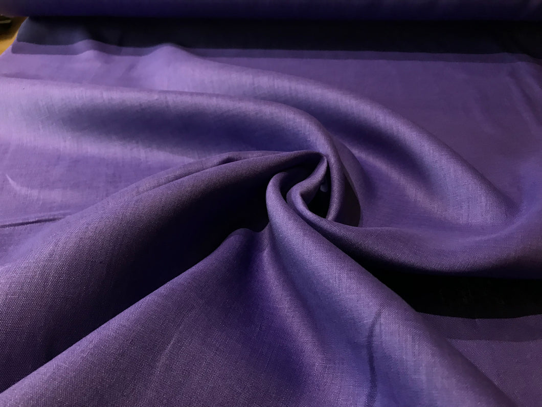Purple 100% Handkerchief Linen.   1/4 Metre Price