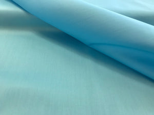 Ocean Blue Shirting 98% Cotton 2% spandex    1/4 meter Price