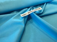Load image into Gallery viewer, Peacock 100% KONA Cotton.   1/4 Metre Price