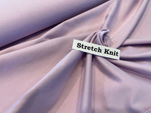 Load image into Gallery viewer, #1020 Light Lilac 95% Cotton 5% Elastane two way stretch  Remnant