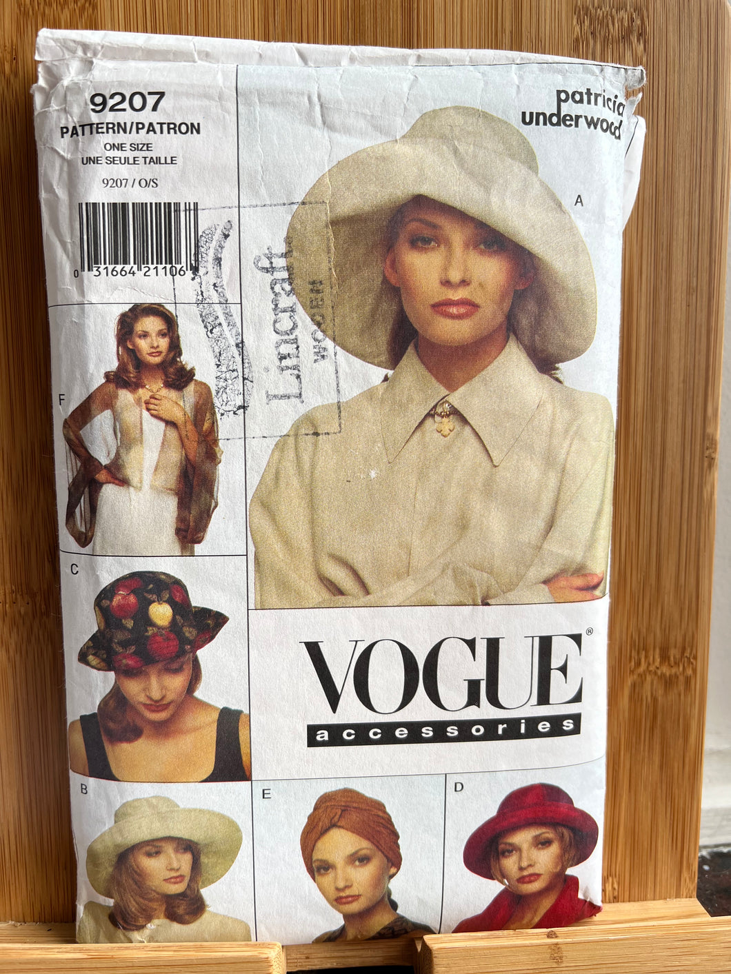 Vintage Vogue #9207 Hats