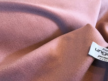 Load image into Gallery viewer, Designer 70% Wool 30% Cashmere Dusty Rose Coating.   1/4 Metre Price