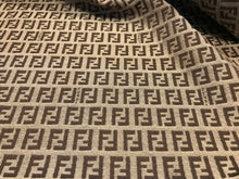 Load image into Gallery viewer, Designer Caramel Logo Tote Bag Cotton &amp; Polyester     1/4 Meter Price