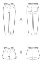 Load image into Gallery viewer, Closet Core Plateau Joggers Sewing Pattern