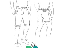 Load image into Gallery viewer, BG Sewing Patterns - The Playboy (Bermuda Shorts). ** French**